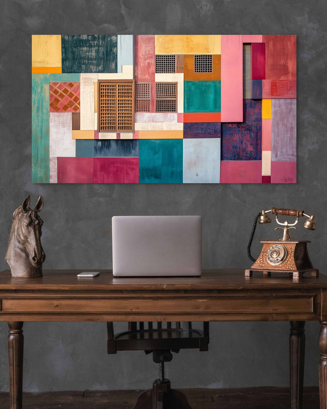 Al Balad, Jeddah in Canvas: Saudi Art for Your Walls